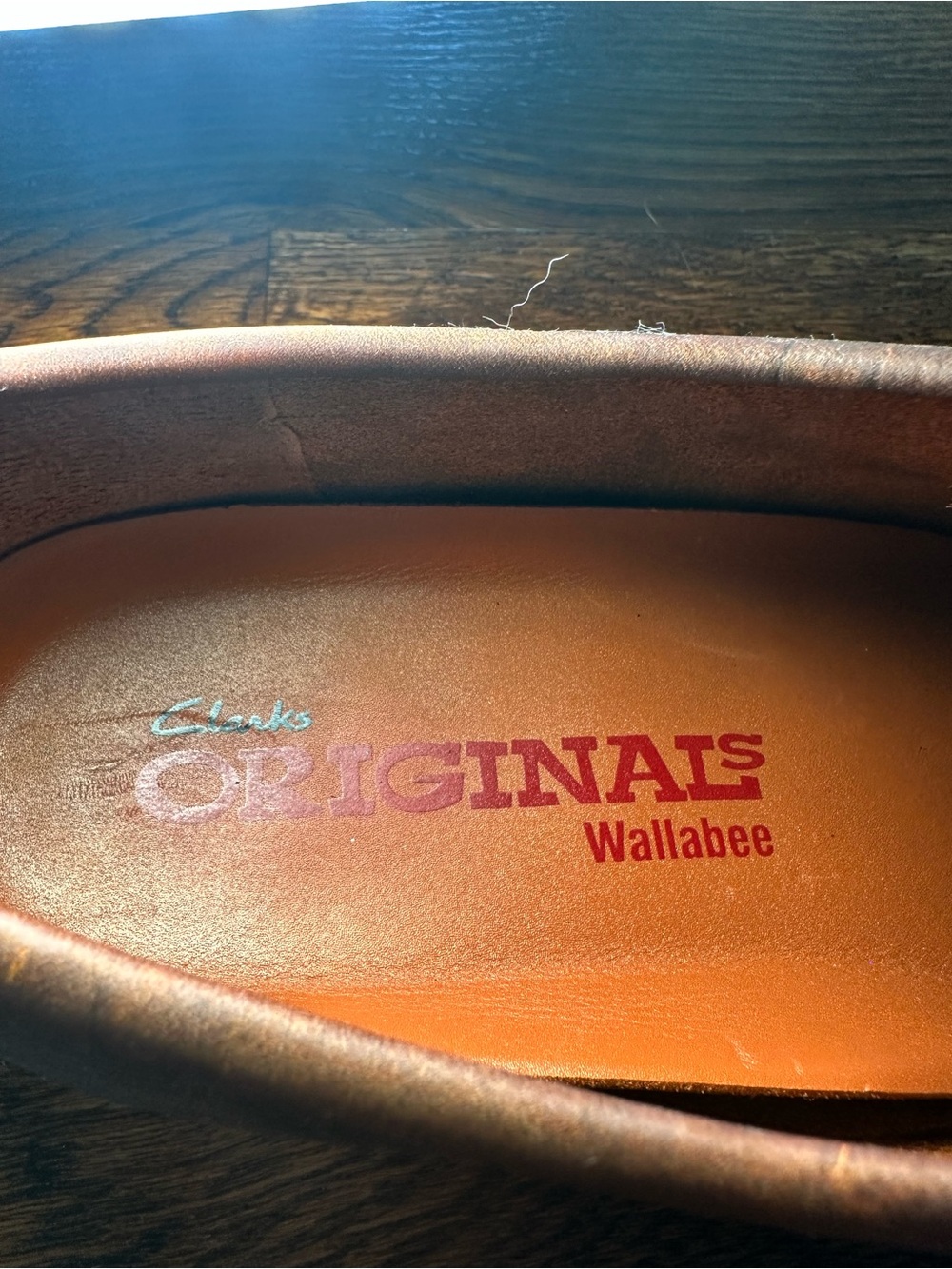 Men’s Clarks Originals Wallabee Brown Leather - Picture 10 of 12